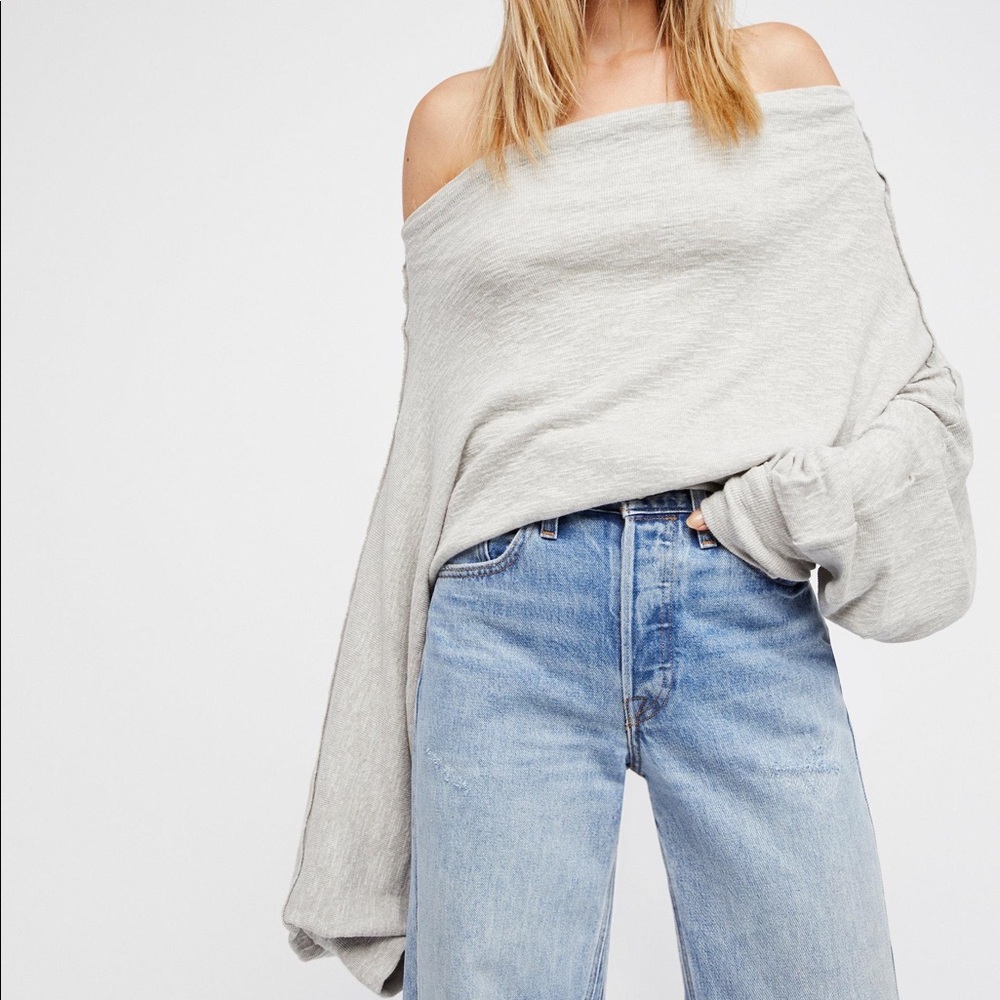 Free People Skyline Thermal in White